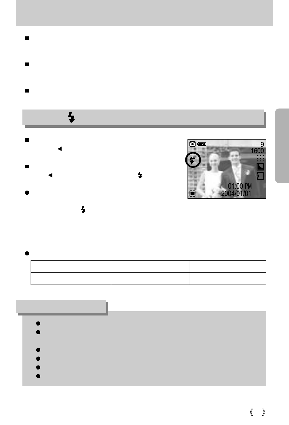 Up/down button, Flash( ) / left button, Information | Samsung Digimax 202 User Manual | Page 27 / 100