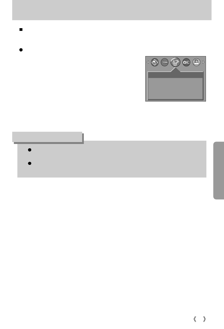 Deleting all images, Information | Samsung Digimax 202 User Manual | Page 49 / 100