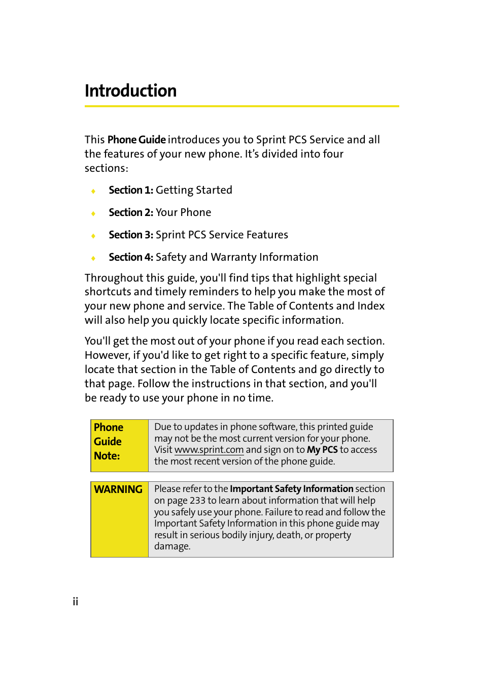 Introduction | Samsung A900M User Manual | Page 10 / 276