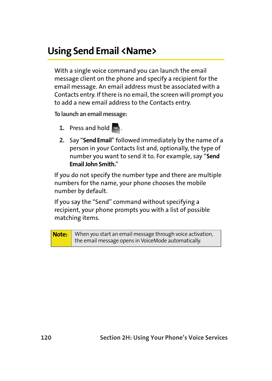Using send email <name | Samsung A900M User Manual | Page 144 / 276