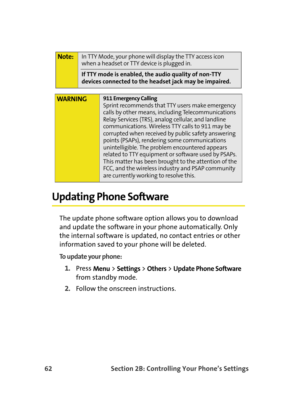 Updating phone software | Samsung A900M User Manual | Page 86 / 276