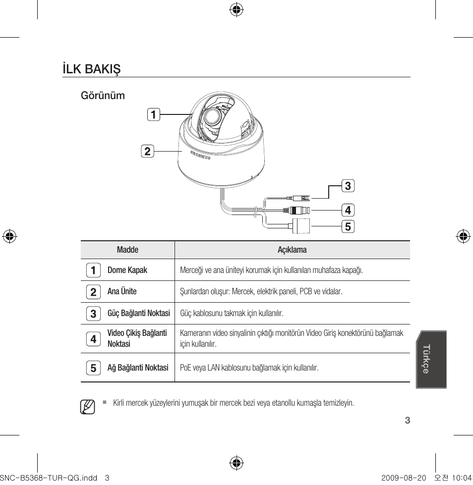 Ilk bakiş | Samsung SNC-B5368 User Manual | Page 147 / 162