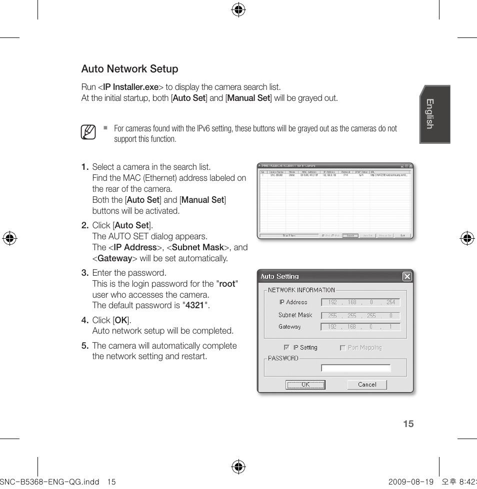 Samsung SNC-B5368 User Manual | Page 15 / 162