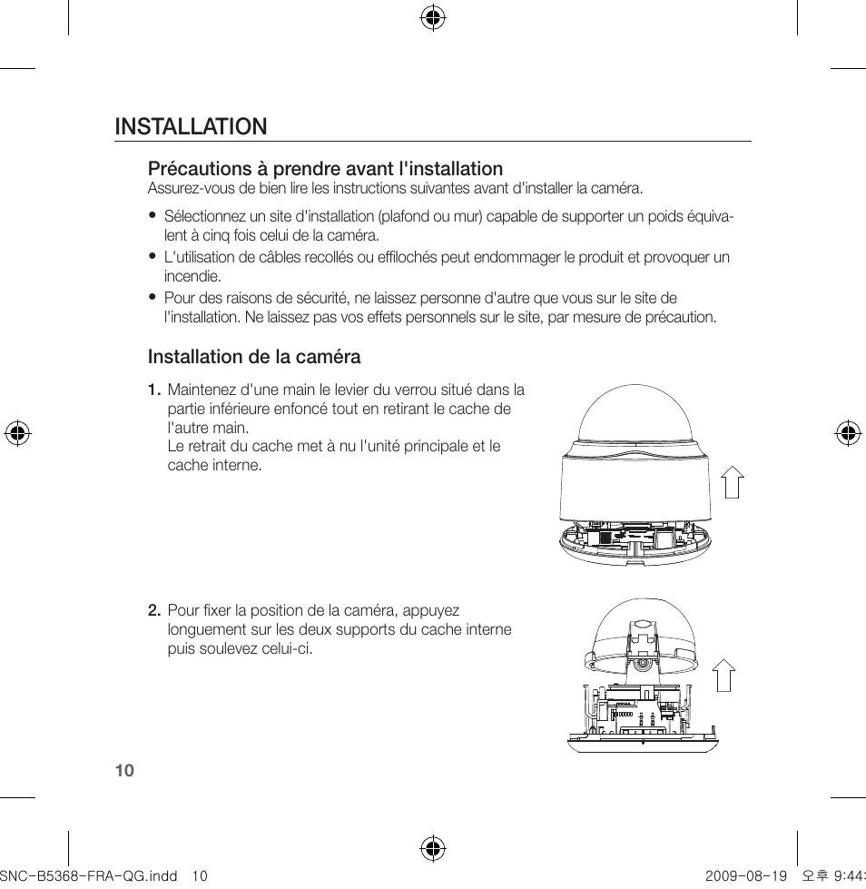 Installation | Samsung SNC-B5368 User Manual | Page 28 / 162