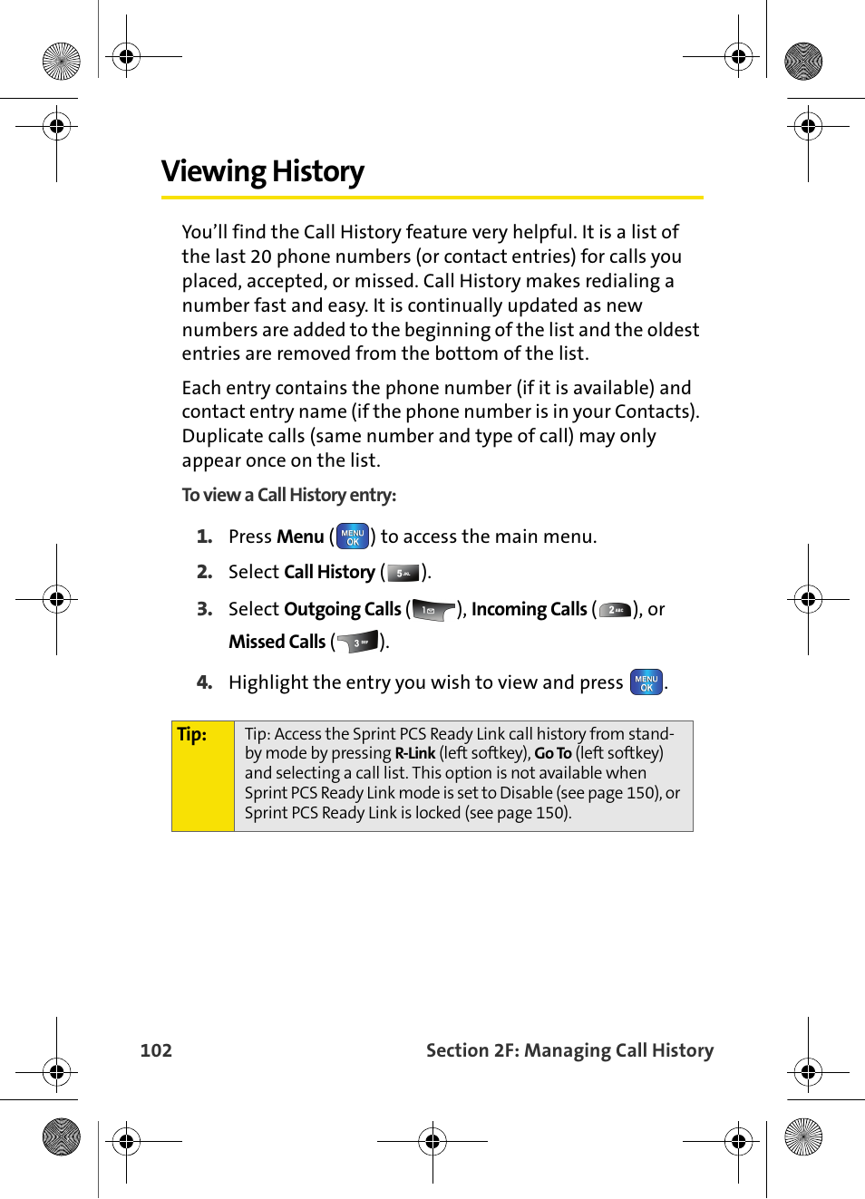 Viewing history | Samsung VI-A820 User Manual | Page 110 / 256