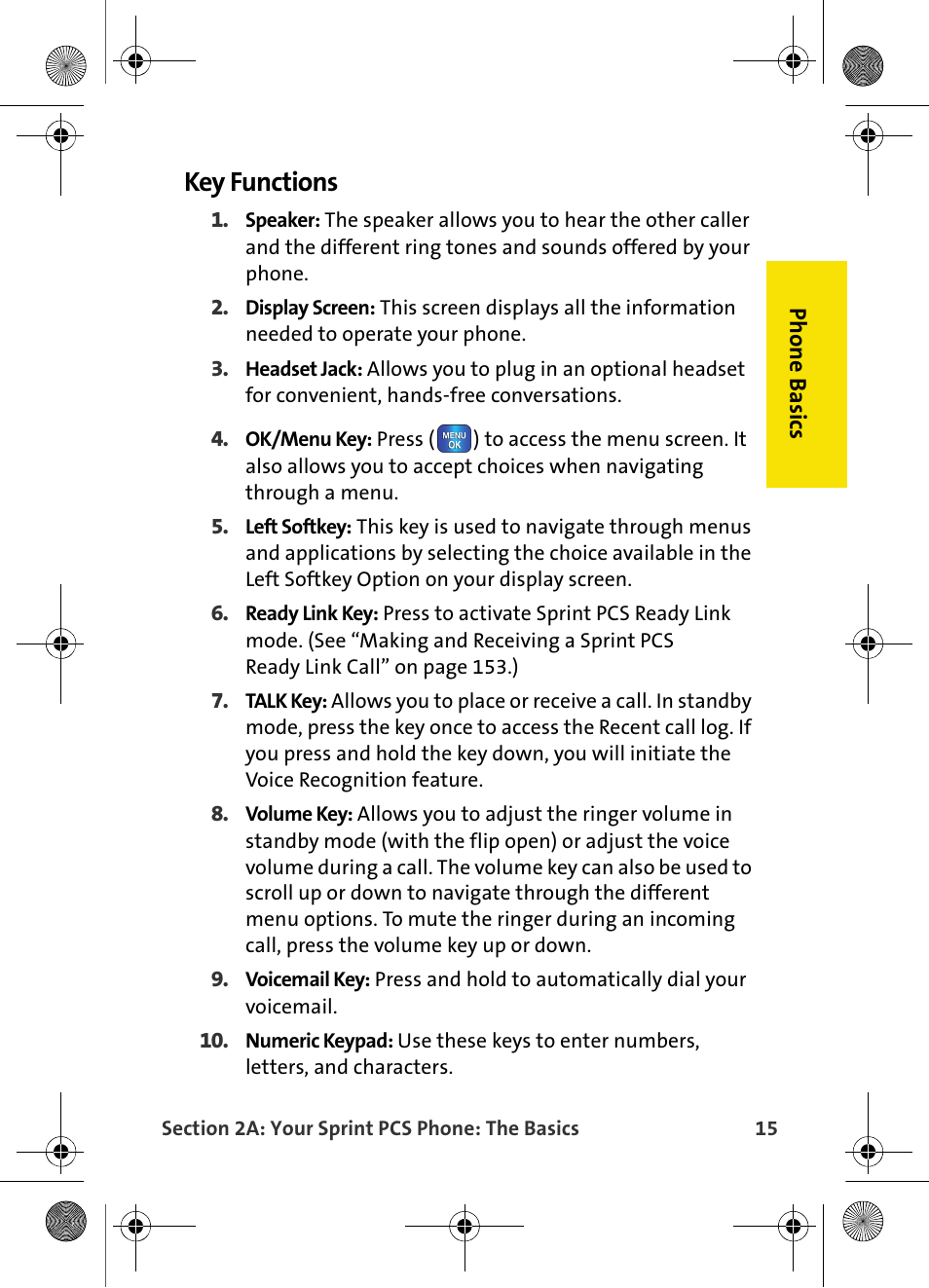 Key functions | Samsung VI-A820 User Manual | Page 23 / 256