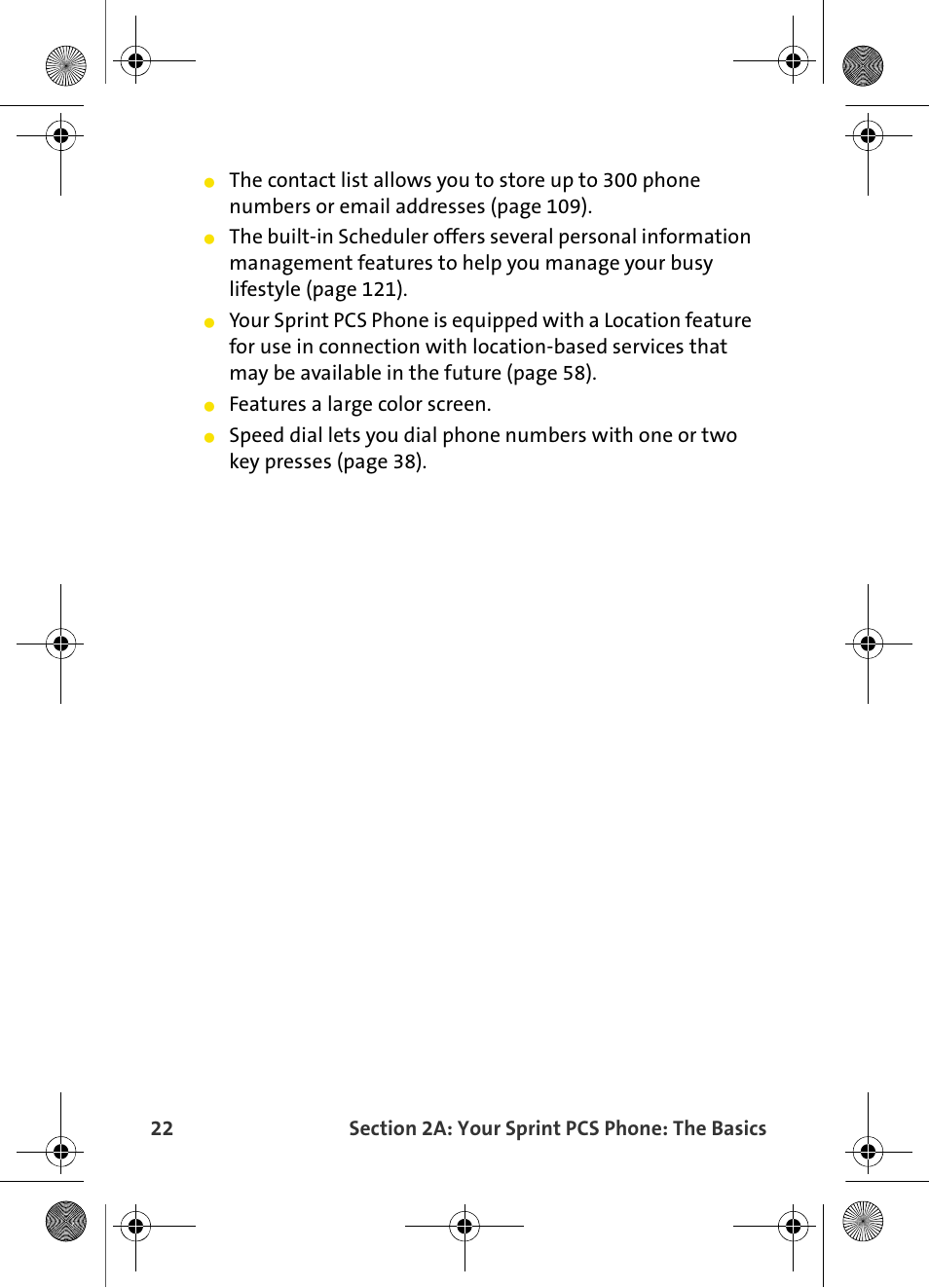 Features a large color screen | Samsung VI-A820 User Manual | Page 30 / 256