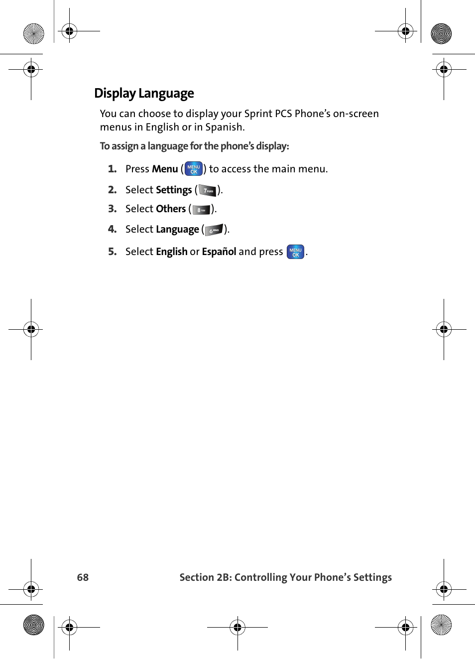 Display language | Samsung VI-A820 User Manual | Page 76 / 256