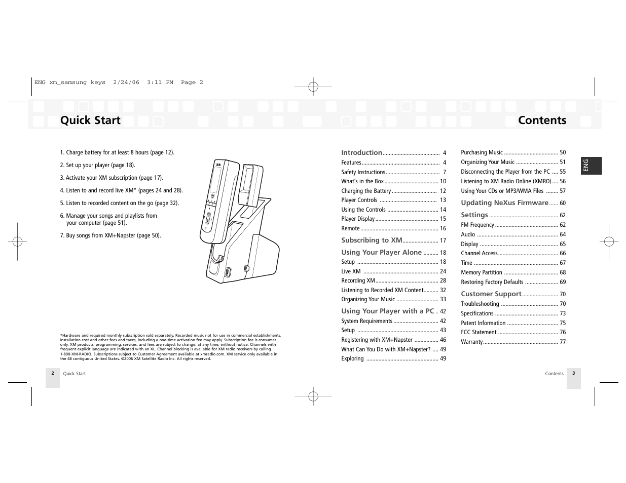 Samsung NeXus 25 User Manual | Page 2 / 40