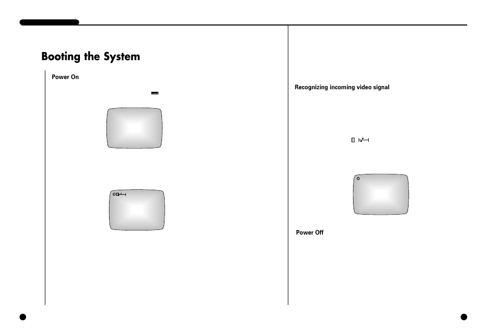 Booting the system | Samsung SCR-3000P User Manual | Page 15 / 52