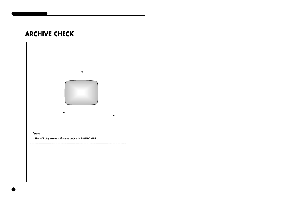 Archive check | Samsung SCR-3000P User Manual | Page 35 / 52