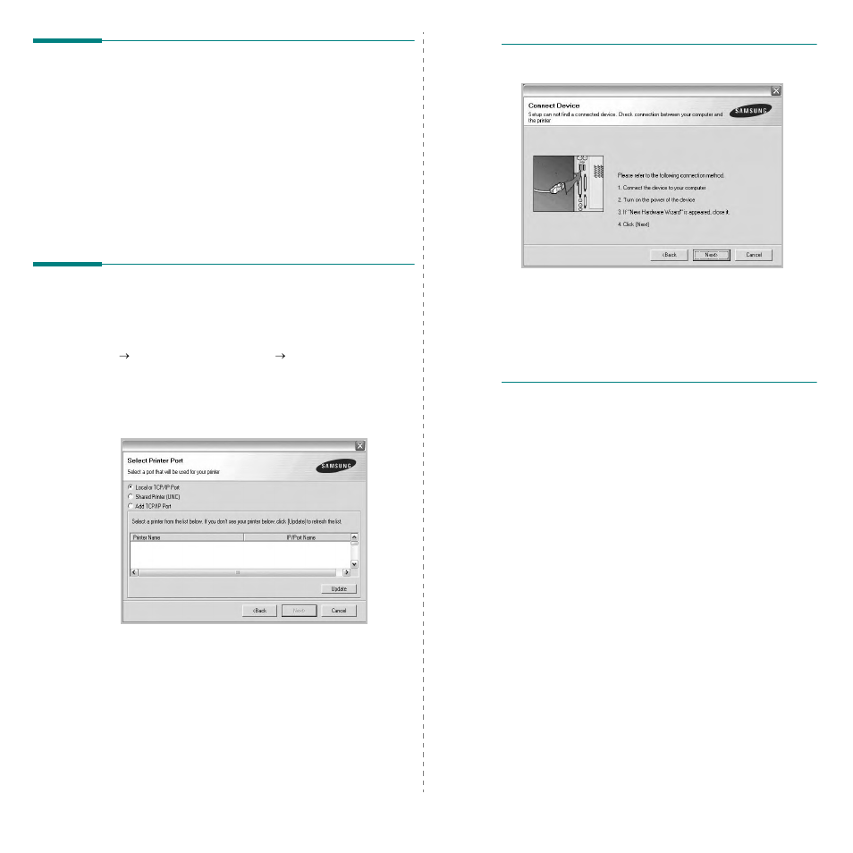 Changing the software language, Reinstalling printer software | Samsung ML-3050 User Manual | Page 72 / 101