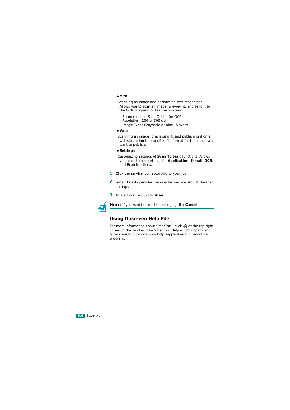 Using onscreen help file | Samsung SCX-4720FN User Manual | Page 133 / 302