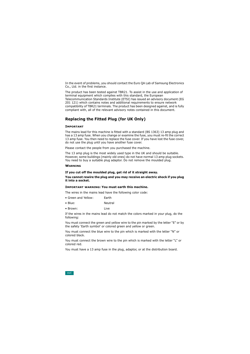 Samsung SCX-4720FN User Manual | Page 17 / 302