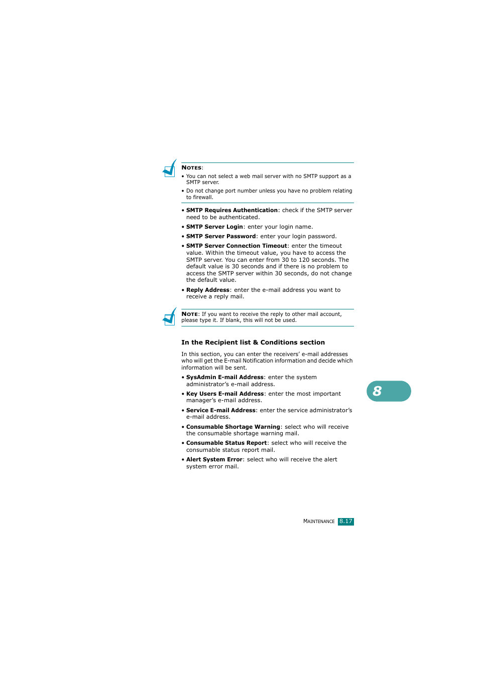 Samsung SCX-4720FN User Manual | Page 202 / 302