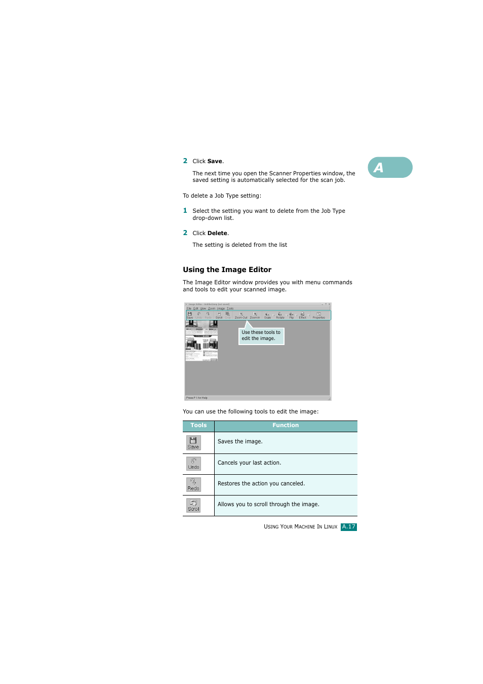 Using the image editor | Samsung SCX-4720FN User Manual | Page 266 / 302