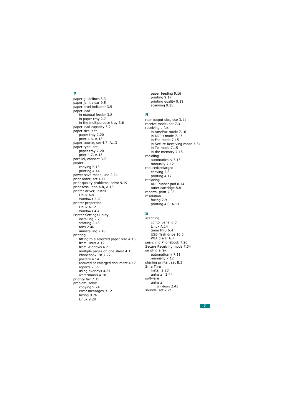 Samsung SCX-4720FN User Manual | Page 300 / 302