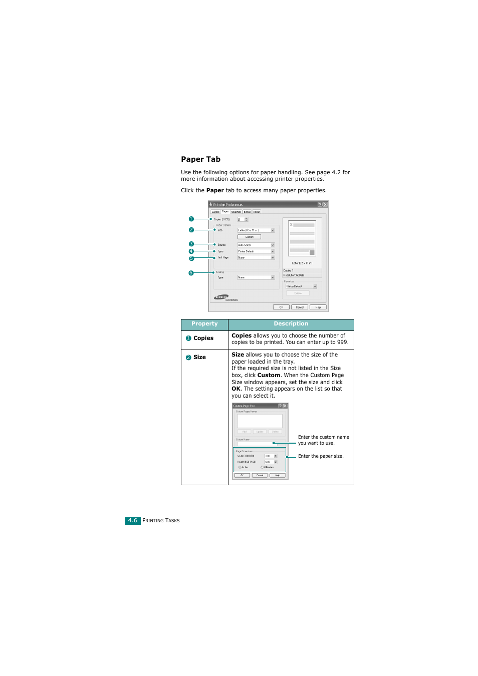 Paper tab | Samsung SCX-4720FN User Manual | Page 93 / 302