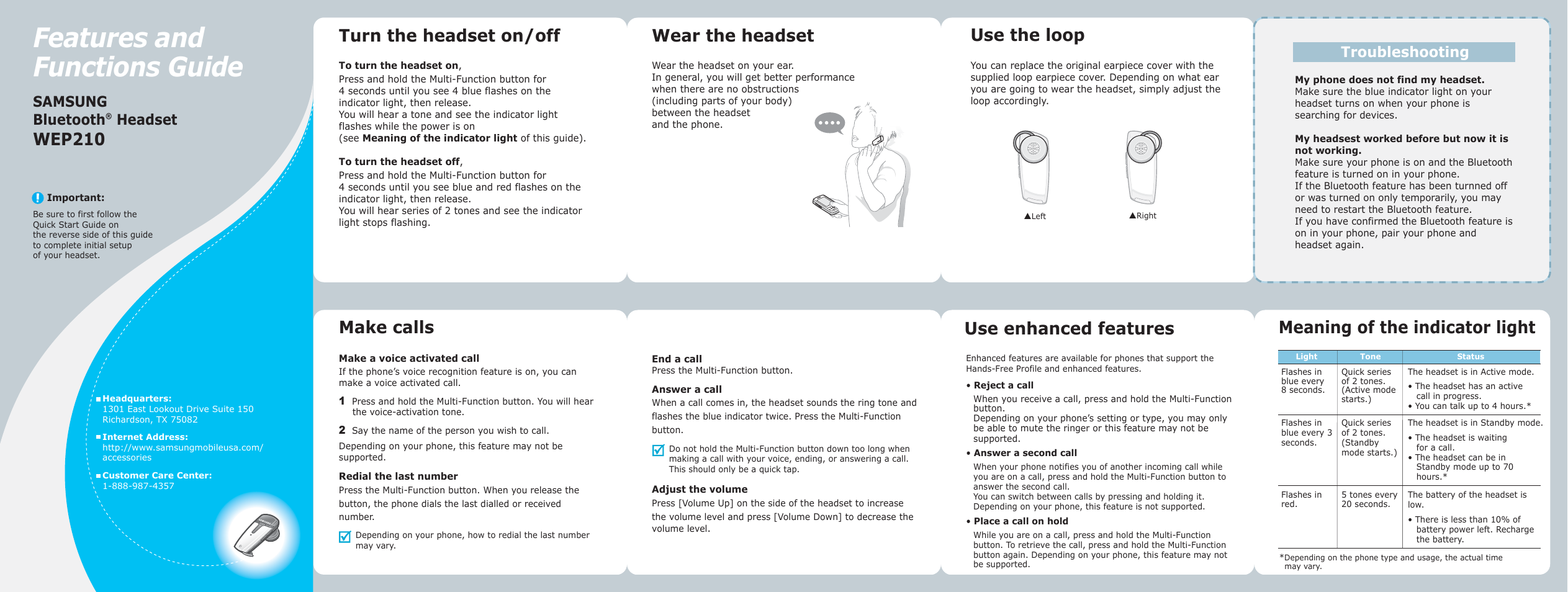 Samsung GH68-12949A User Manual | 2 pages