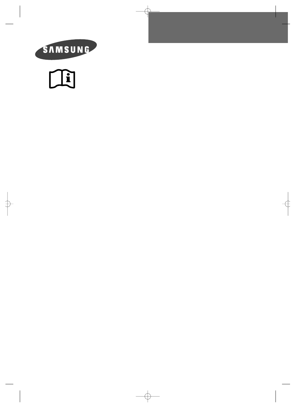 Samsung DA99-00478C User Manual | 16 pages