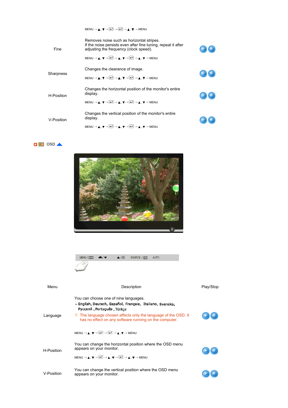 Samsung 216BW User Manual | Page 36 / 52