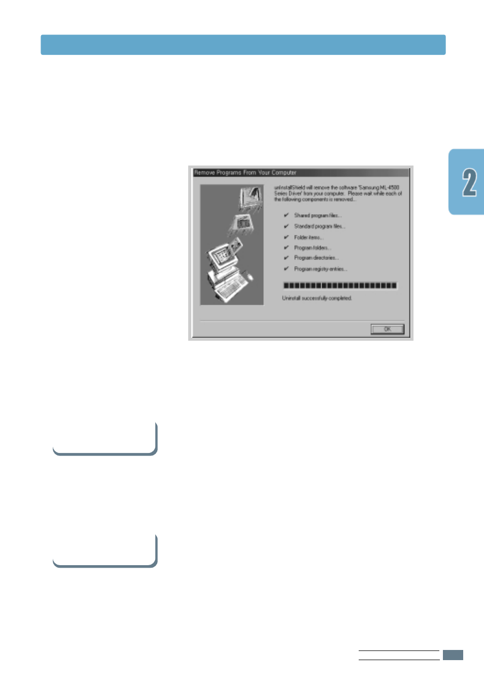 Install the printer software, If you have installing problems | Samsung ML-4500 User Manual | Page 23 / 102