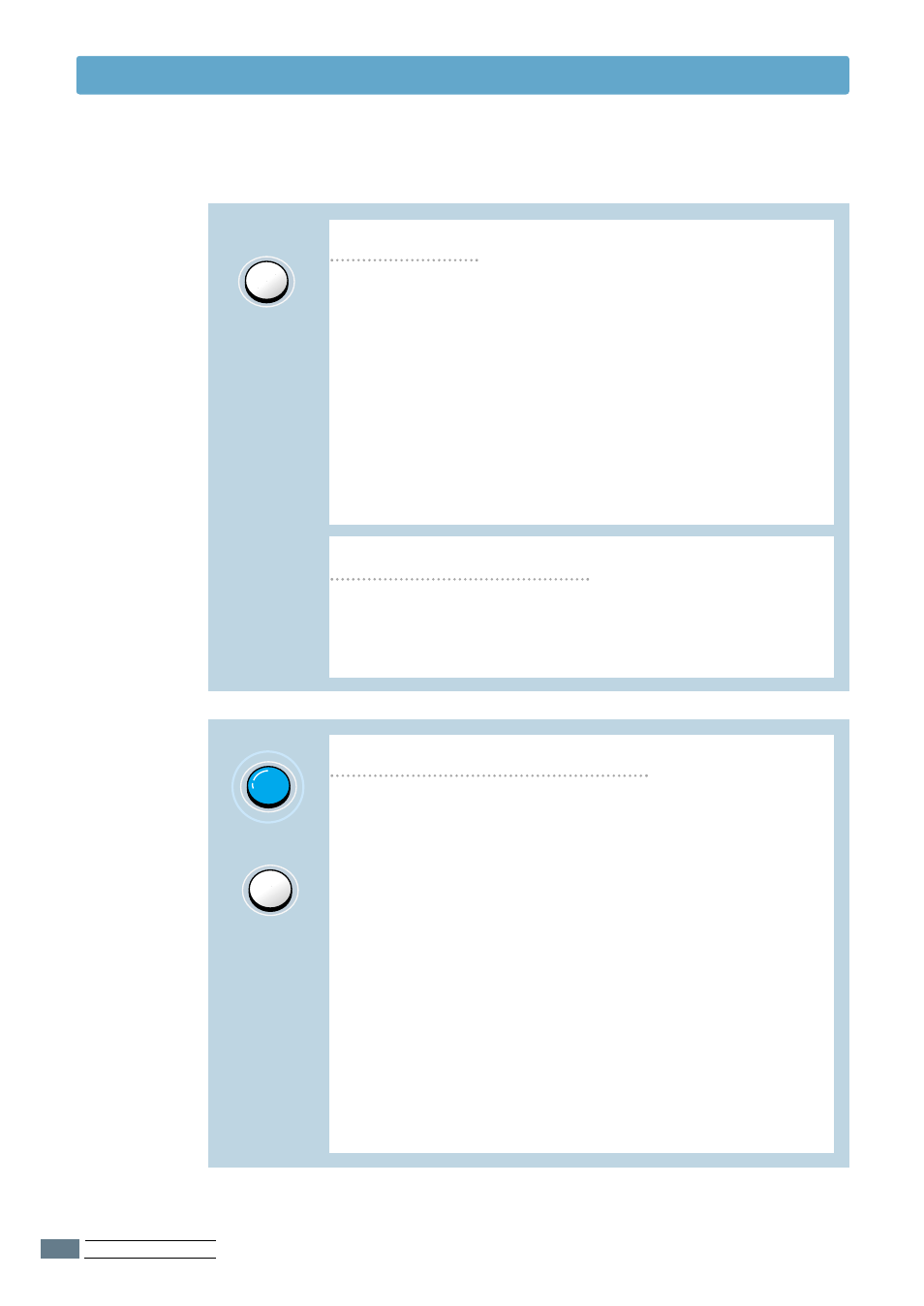 Control panel buttons | Samsung ML-4500 User Manual | Page 26 / 102