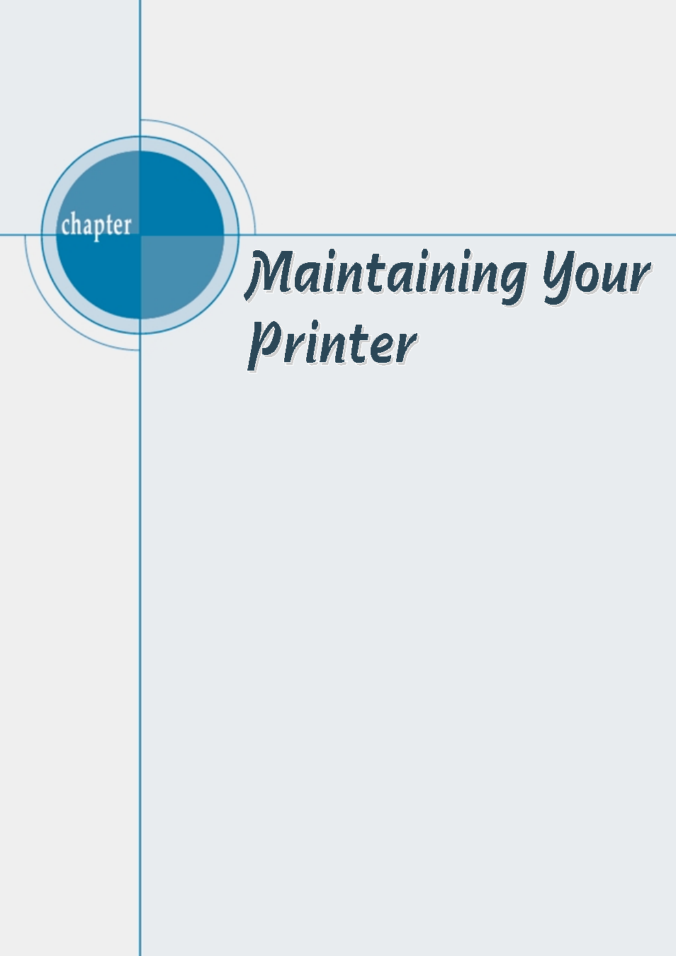 Chapter 6 maintaining your printer, Maintaining your printer | Samsung ML-4500 User Manual | Page 57 / 102