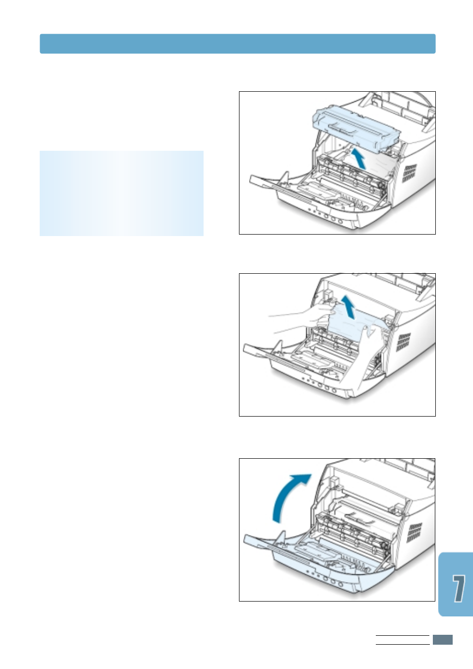 Clearing paper jams | Samsung ML-4500 User Manual | Page 72 / 102