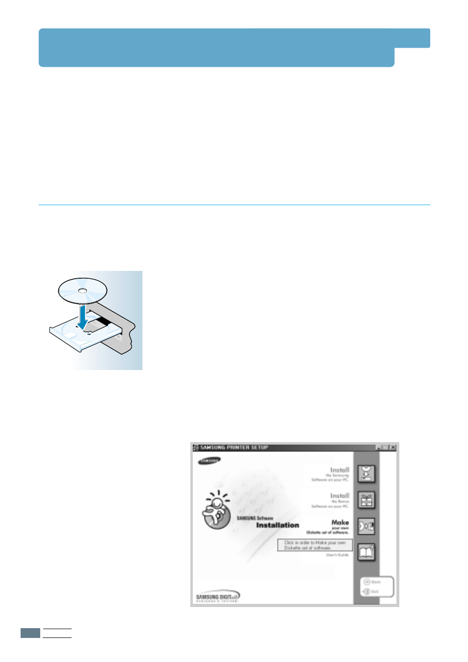Installing software from diskette, Making installation diskettes, A.10 | Samsung ML-4500 User Manual | Page 93 / 102