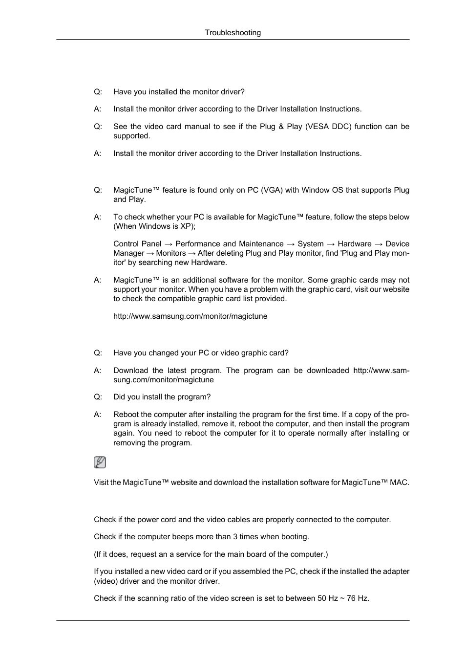 Samsung 2043SN User Manual | Page 132 / 202