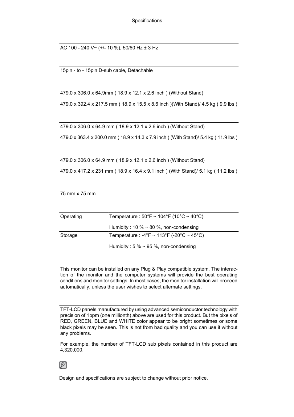 Samsung 2043SN User Manual | Page 156 / 202