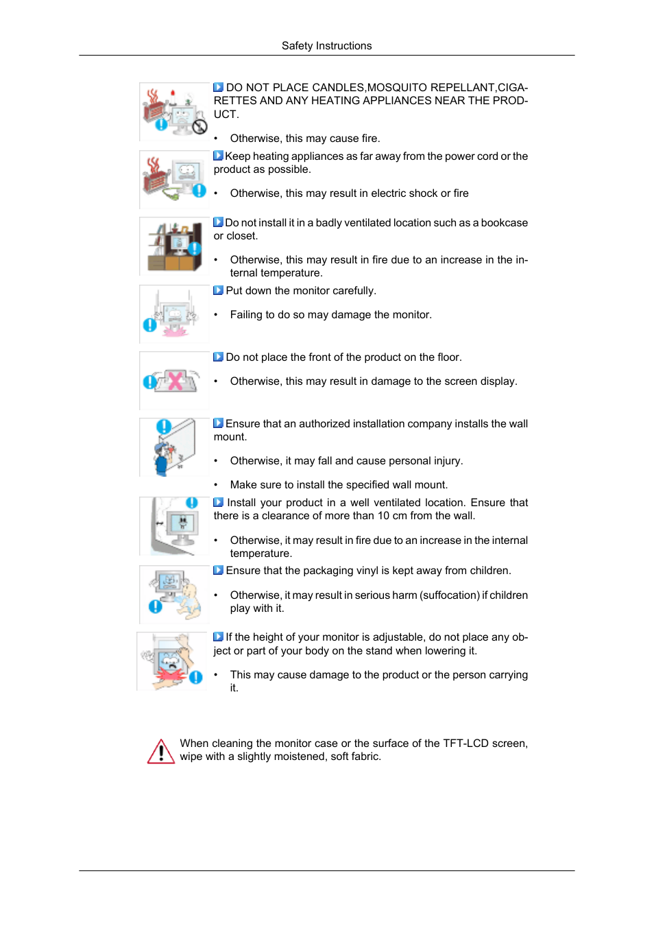 Clean | Samsung 2043SN User Manual | Page 4 / 202