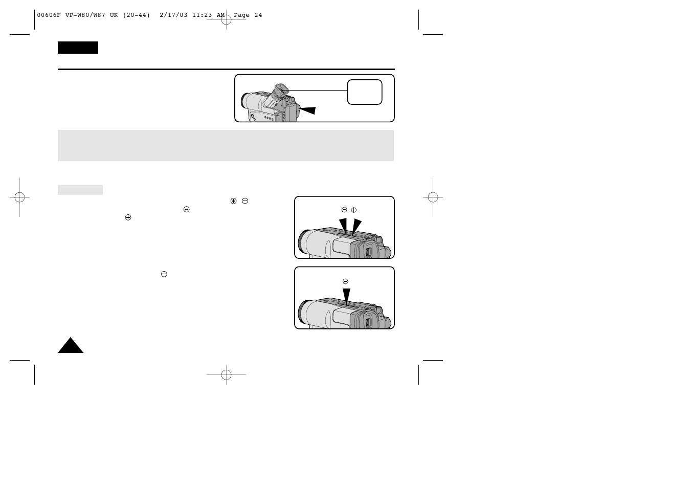 Basic shooting | Samsung W87D User Manual | Page 24 / 65