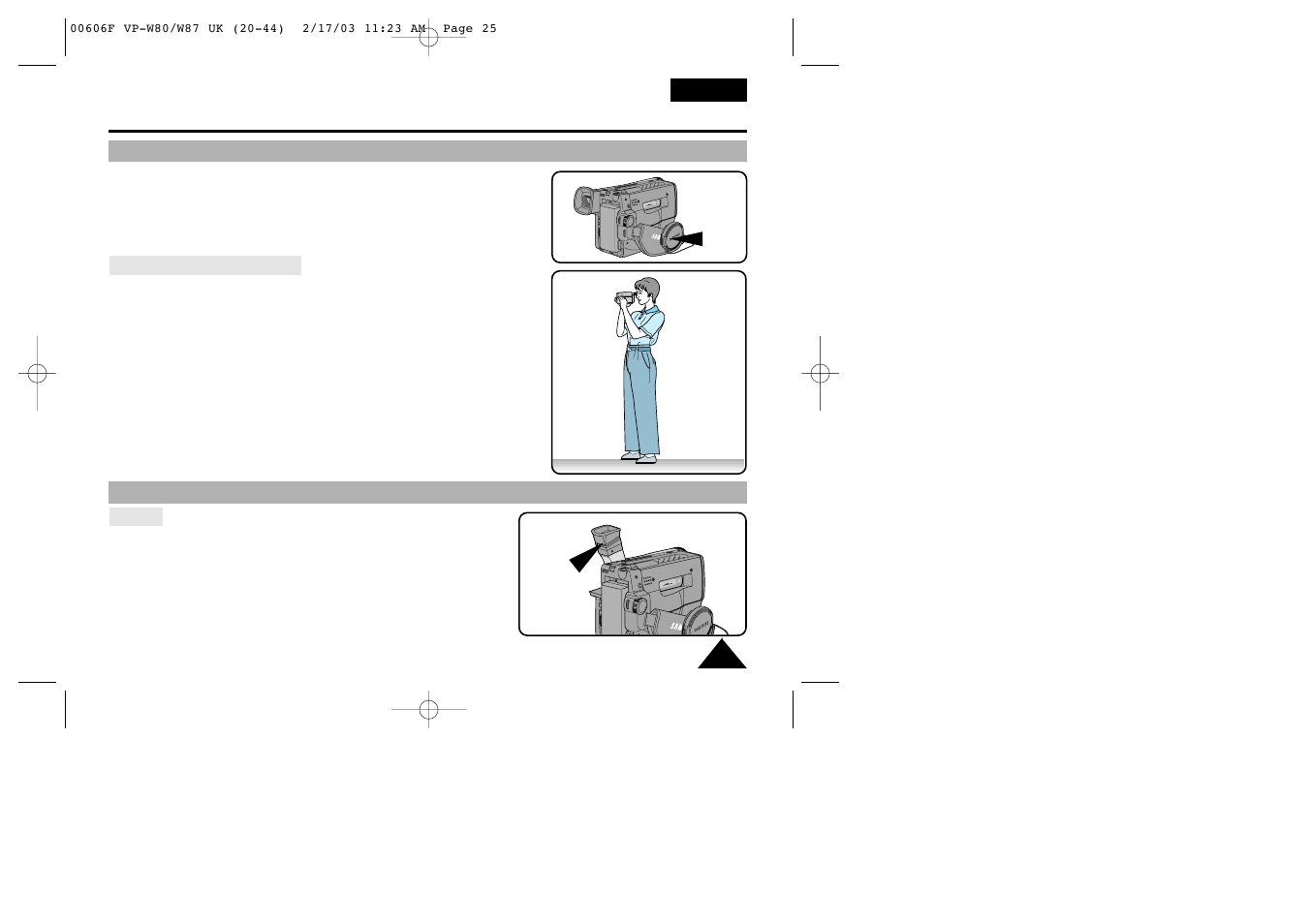 Basic shooting | Samsung W87D User Manual | Page 25 / 65
