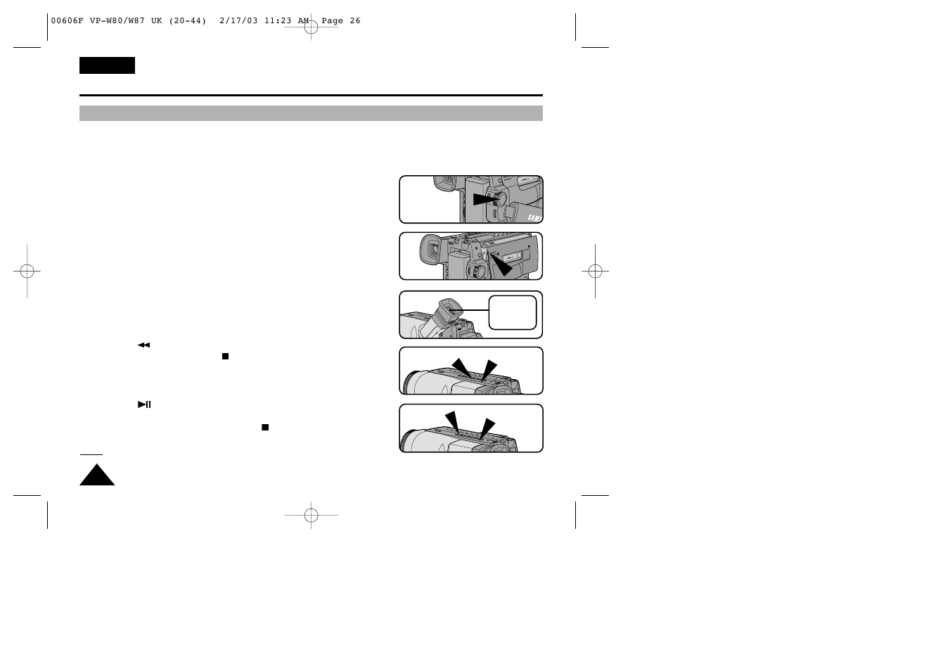 Basic shooting | Samsung W87D User Manual | Page 26 / 65