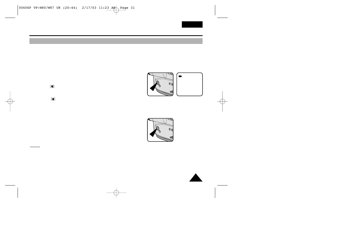 Advanced shooting | Samsung W87D User Manual | Page 31 / 65
