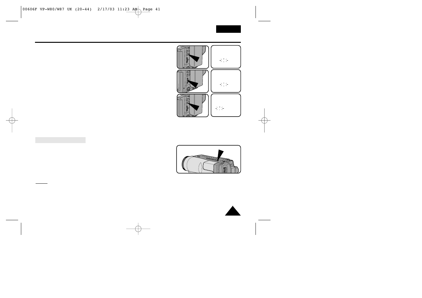 Advanced shooting | Samsung W87D User Manual | Page 41 / 65