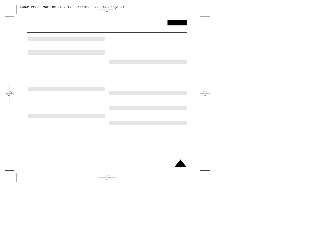 Index | Samsung W87D User Manual | Page 63 / 65