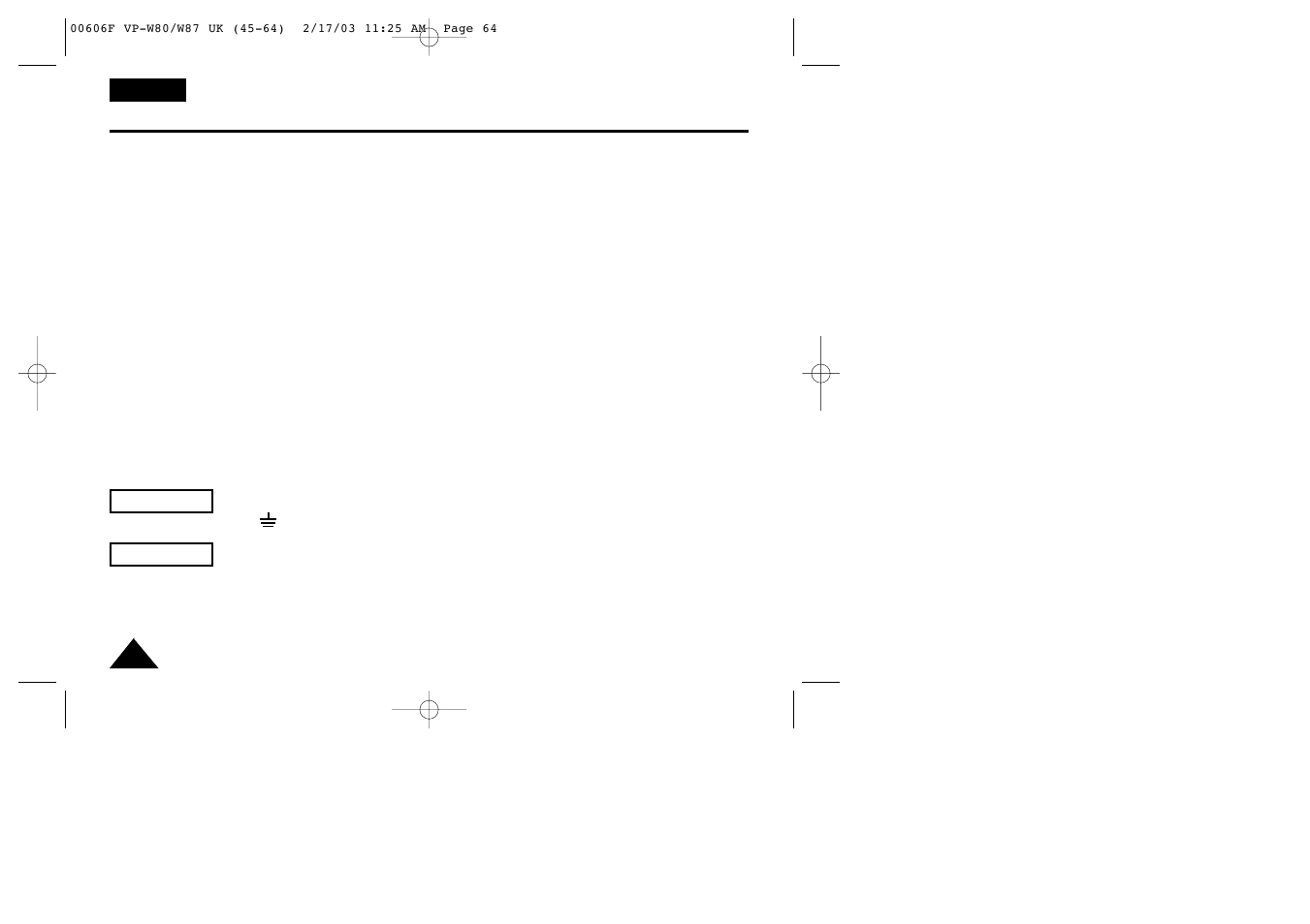 Power sources (united kingdom only) | Samsung W87D User Manual | Page 64 / 65