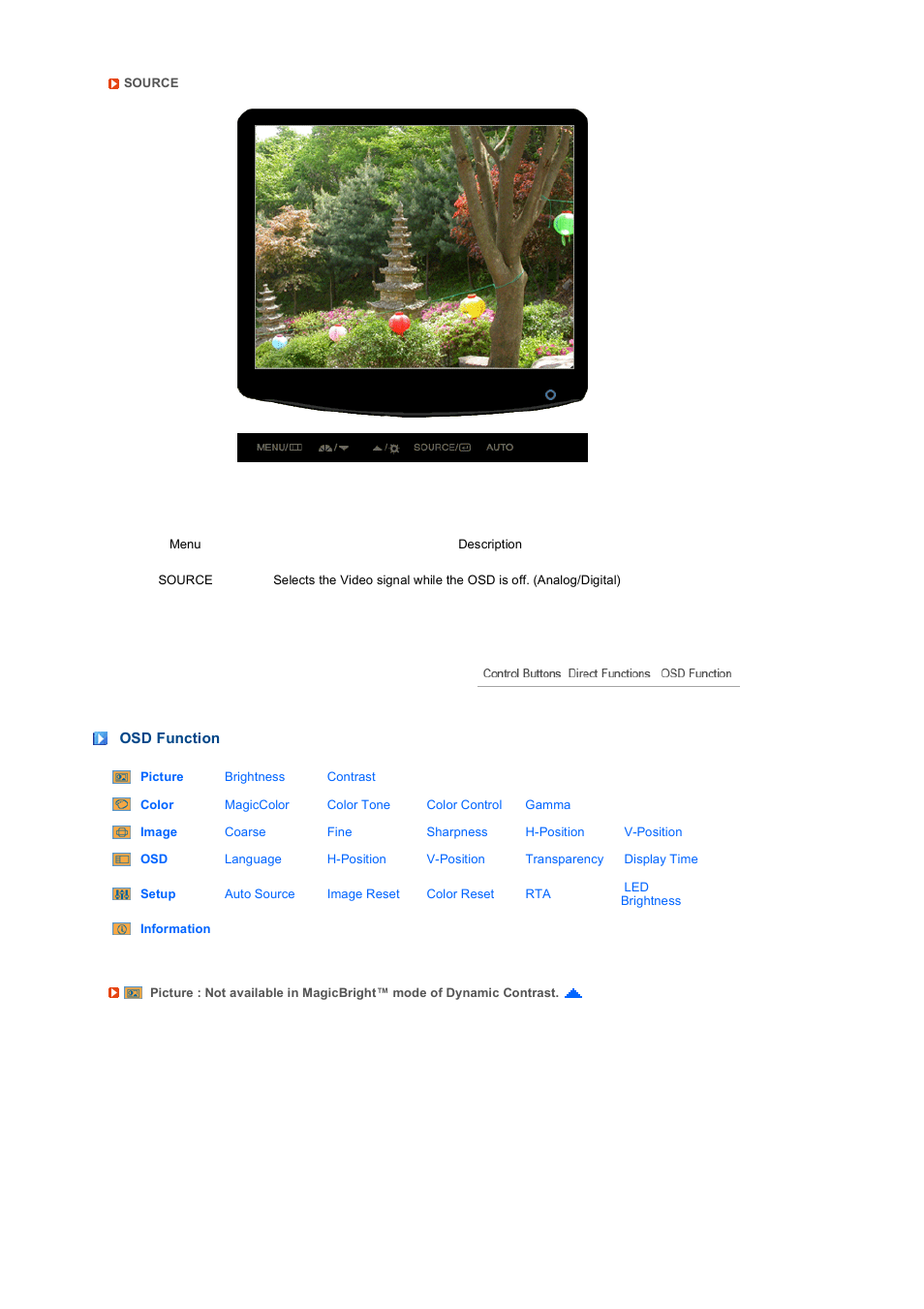 Samsung 2032GW User Manual | Page 32 / 60