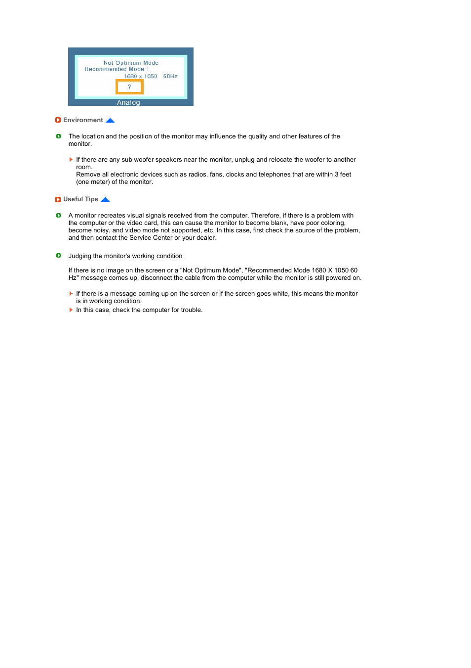 Samsung 2032GW User Manual | Page 42 / 60