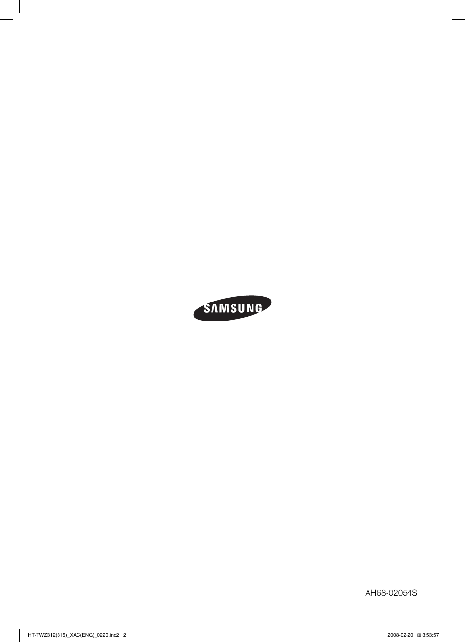 Samsung HT-TWZ315 User Manual | 72 pages