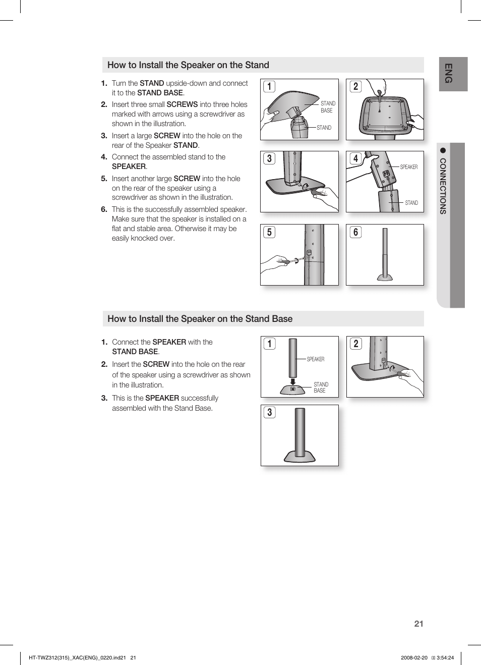 Samsung HT-TWZ315 User Manual | Page 22 / 72