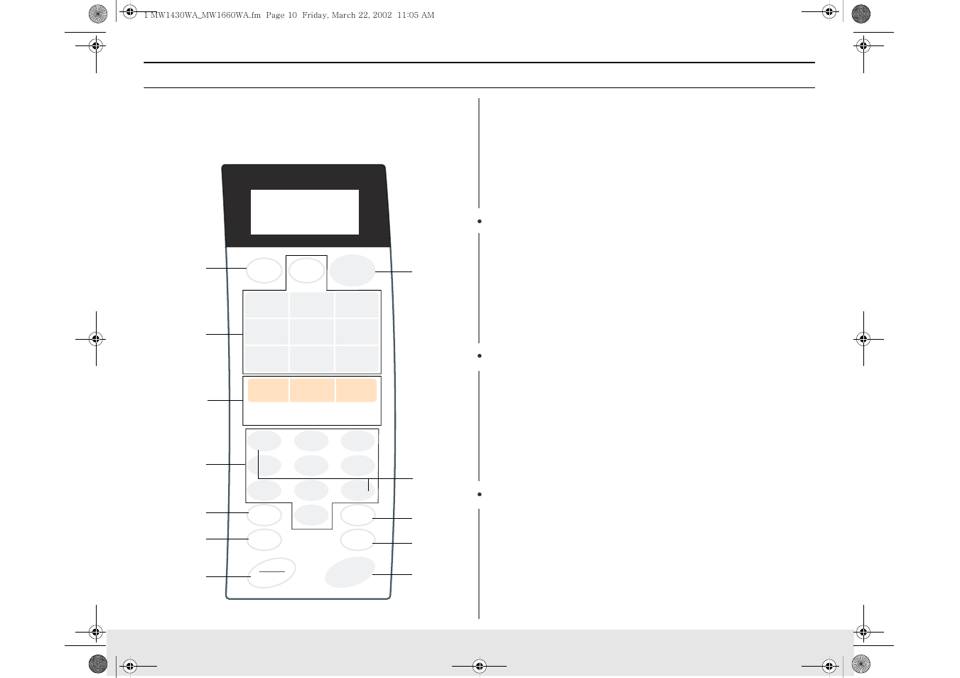 Your new microwave oven | Samsung MW1030SA User Manual | Page 10 / 30