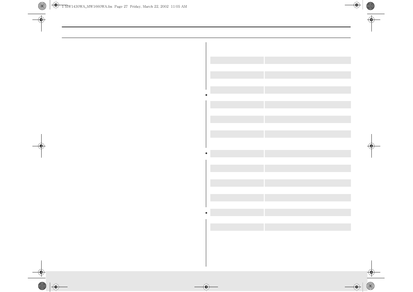 Care and cleaning, Specifications, Appendix | Samsung MW1030SA User Manual | Page 27 / 30