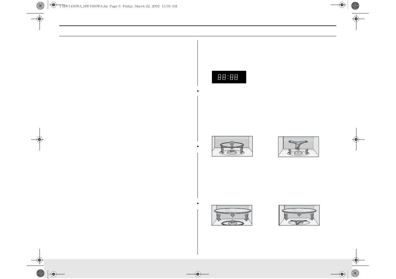 Thank you for choosing samsung, Setting up your microwave oven, Your new microwave oven | Samsung MW1030SA User Manual | Page 6 / 30