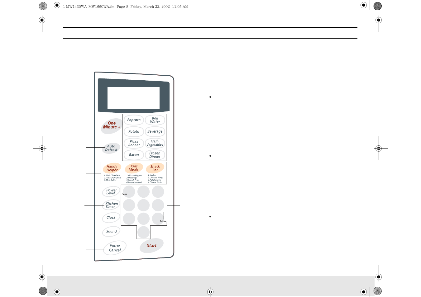 Your new microwave oven | Samsung MW1030SA User Manual | Page 8 / 30