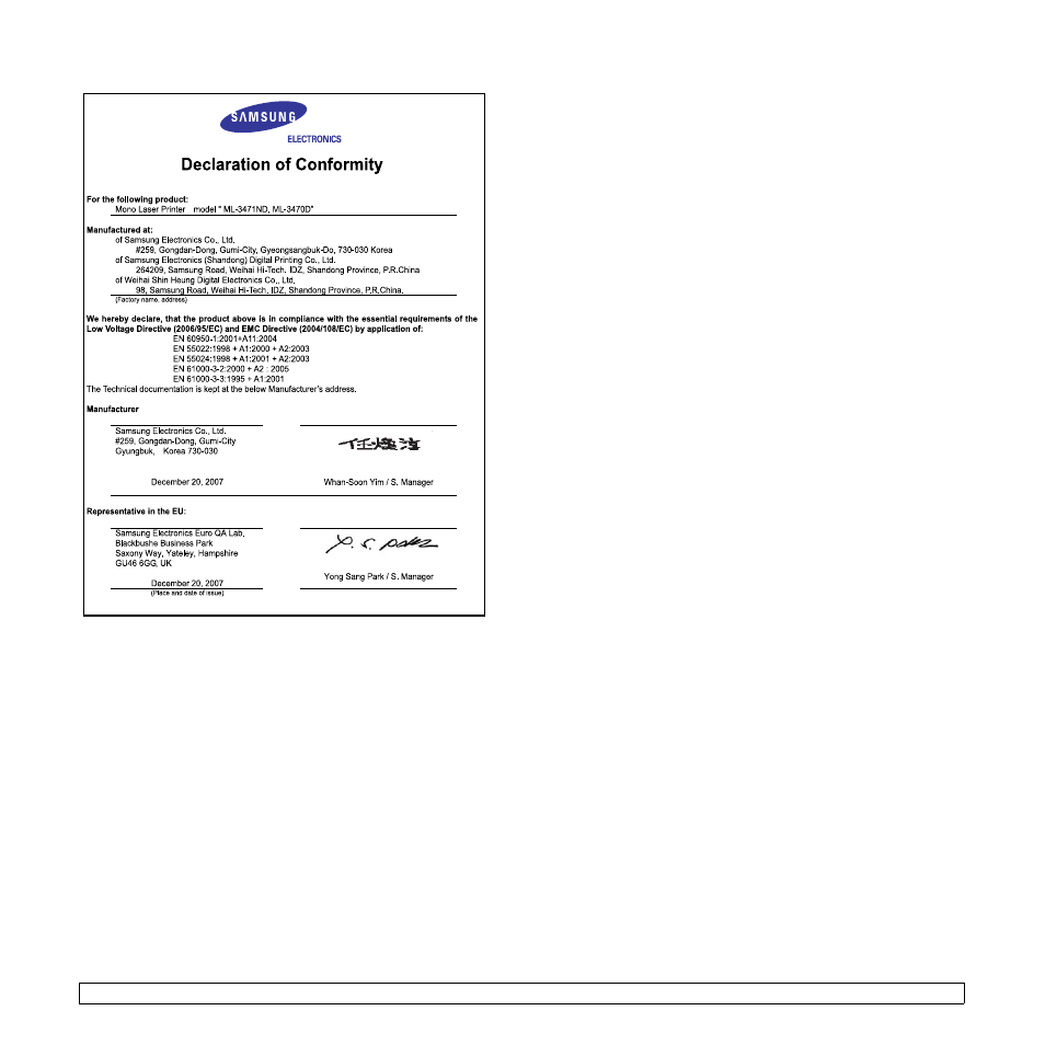 Samsung ML-3470 User Manual | Page 11 / 103