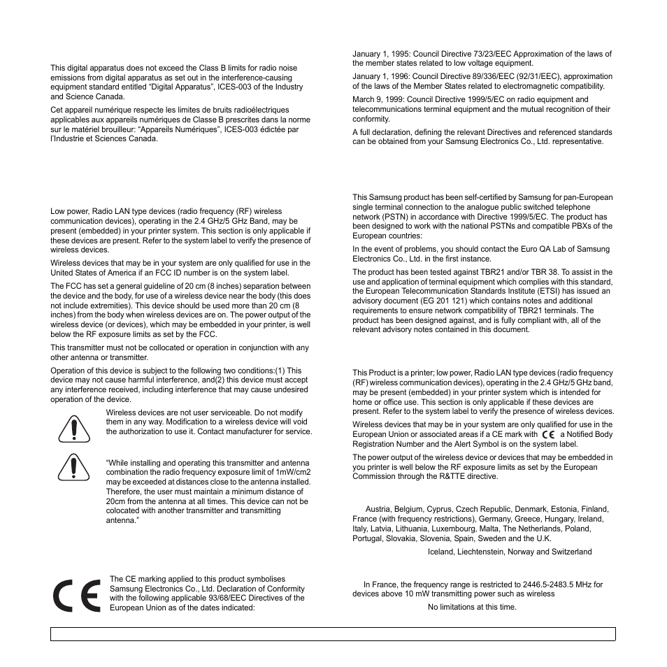 Samsung ML-3470 User Manual | Page 9 / 103